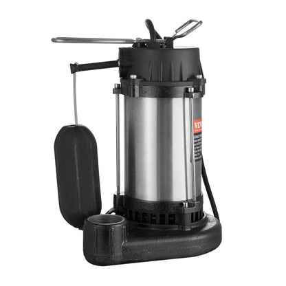 Q400191M - 0.5HP Submersible Sewage Pump with 4188GPH Flow Rate