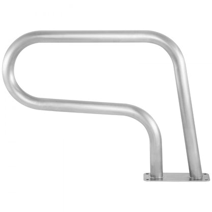 010994077009 - 30x22 Stainless Steel Pool Rail with Grip Cover, 250 lbs Capacity