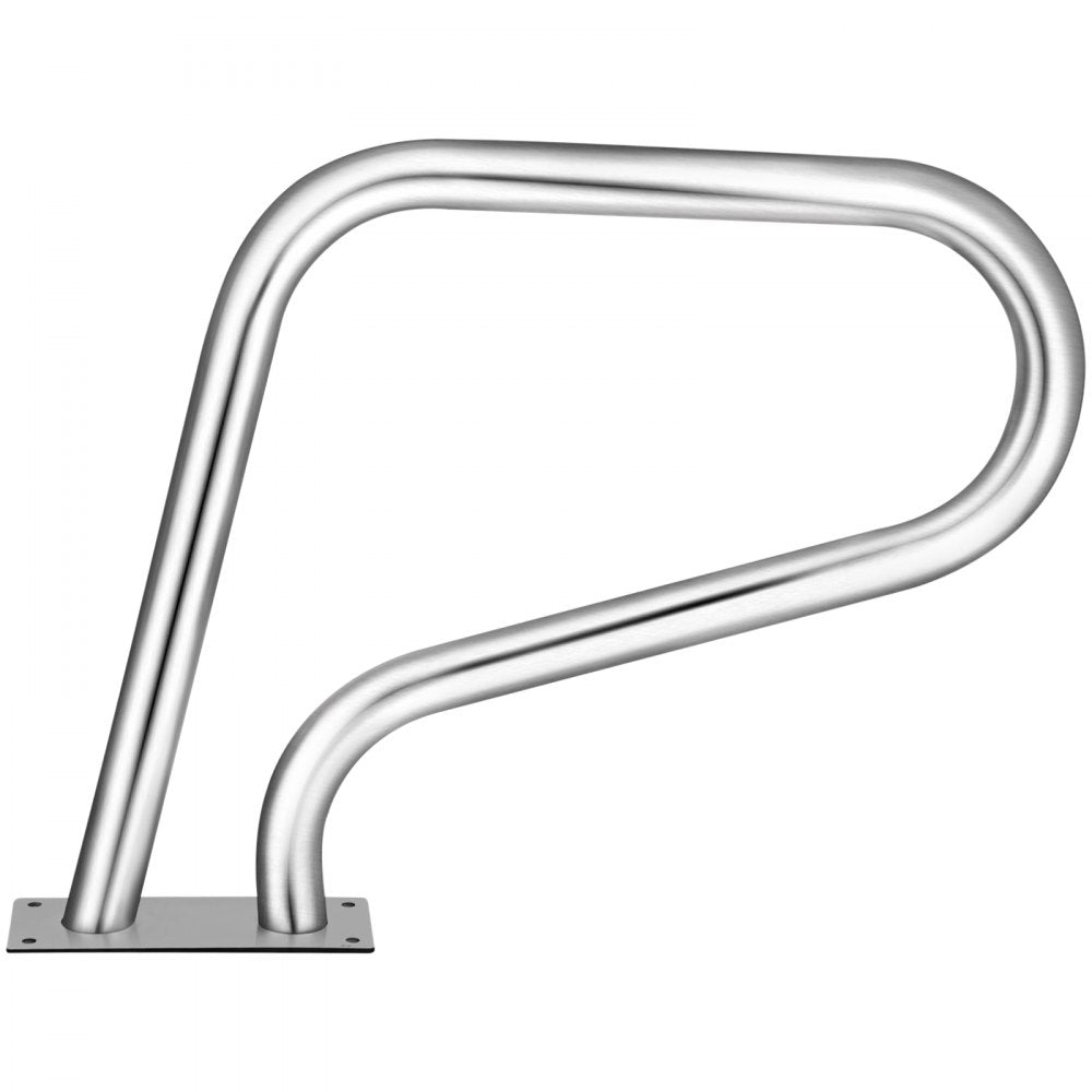 010822870375 - 32"L Rust-Proof Stainless Steel Pool Rail with Grip Cover