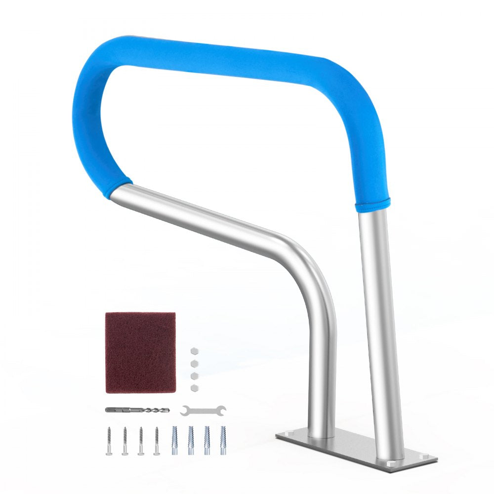 B-3223 - Durable Stainless Steel Pool Handrail with Non-Slip Grips