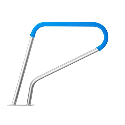 B-3932 - Durable Stainless Steel Pool Handrail with Non-Slip Grips