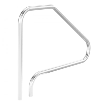 B-4637 - Durable Stainless Steel Pool Handrail with Non-Slip Grips