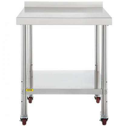 VV-SSWT-BJL-2424 - Heavy-Duty Stainless Steel Prep Table with 440lbs Capacity