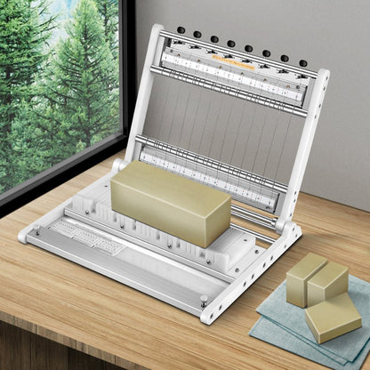 15*16*6 - VEVOR Adjustable Soap Cutter for 1-15 Bars, Stainless Steel