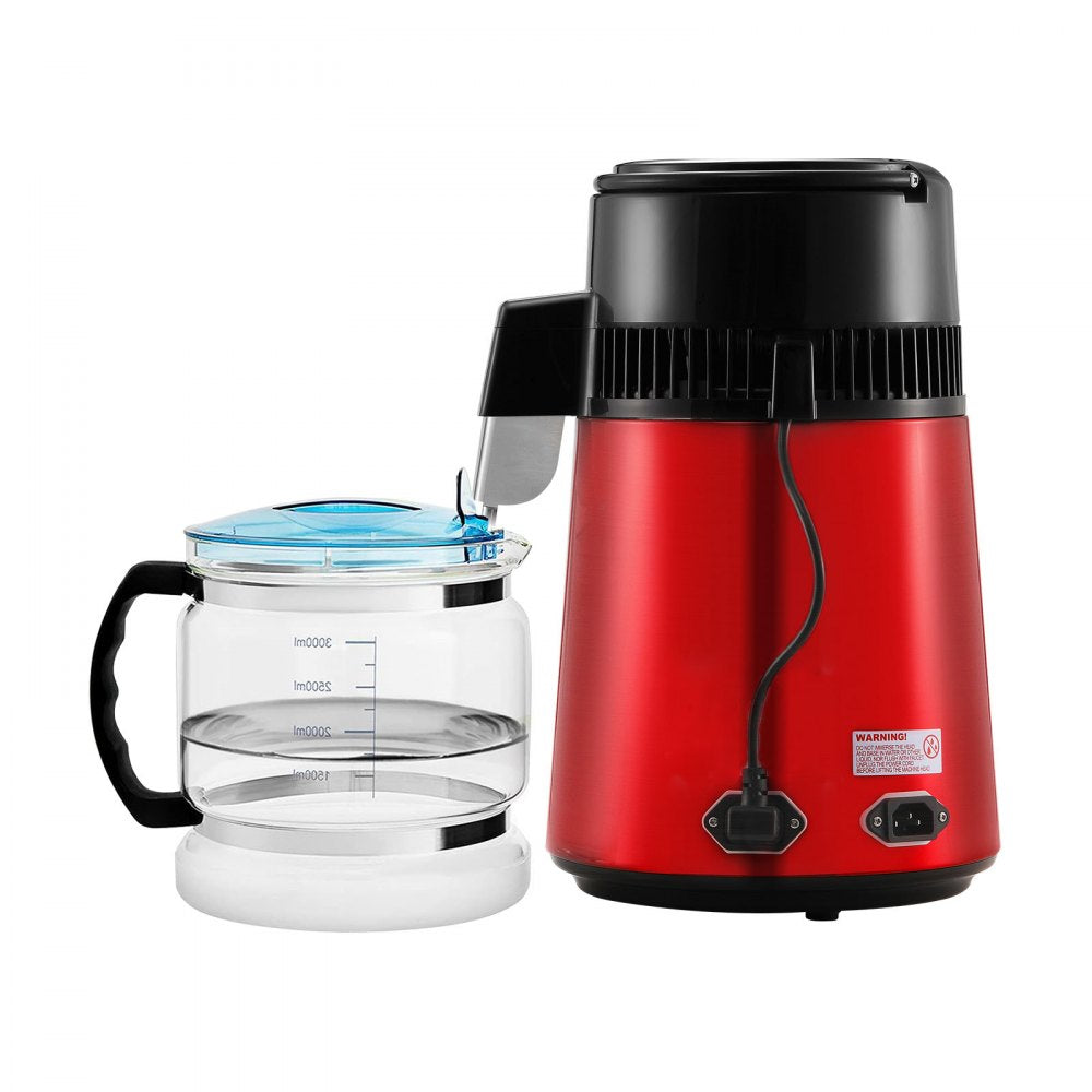 YMK40202 - 4L VEVOR Stainless Steel Water Distiller for Pure Hydration