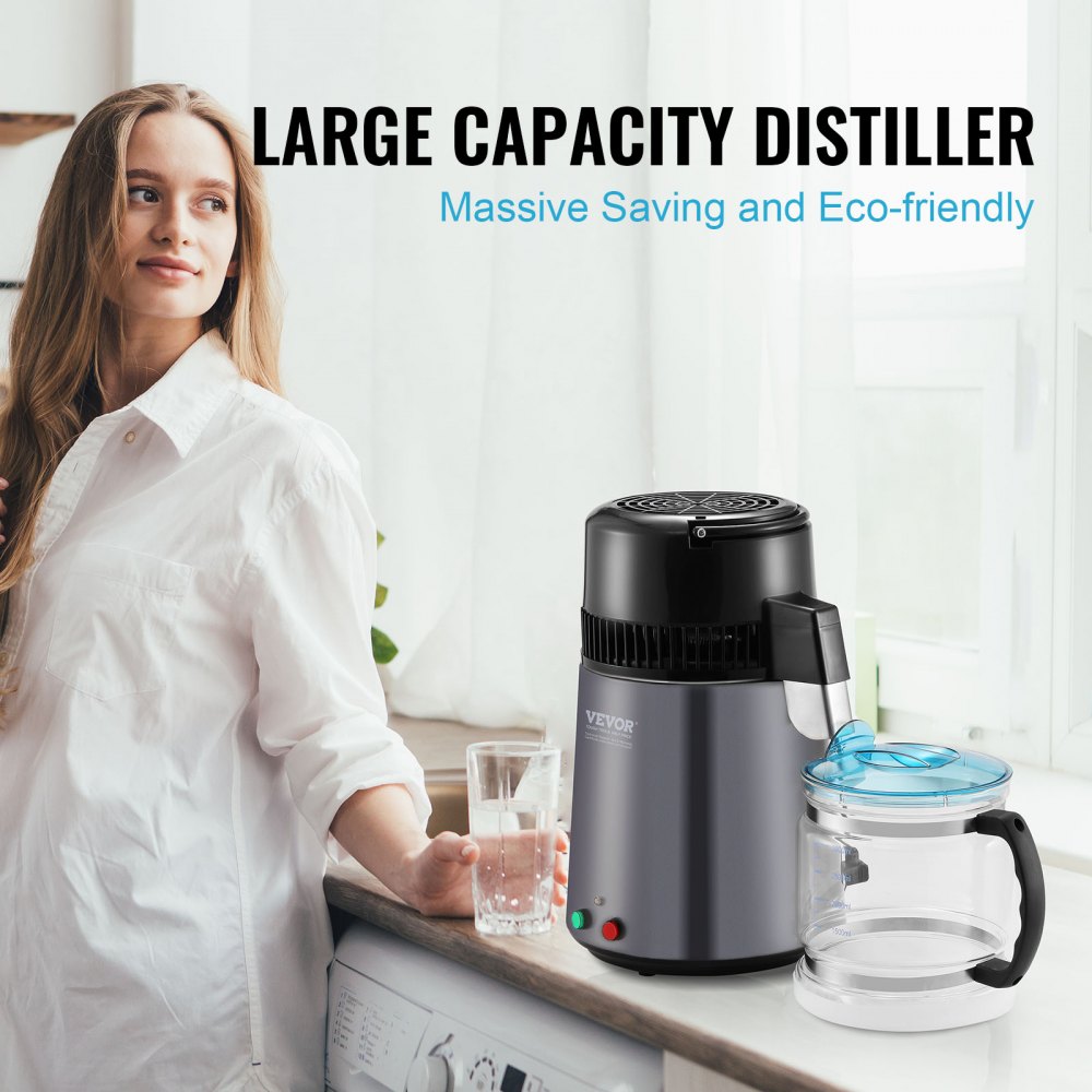 YMK40202 - 4L Stainless Steel Water Distiller for Home Use