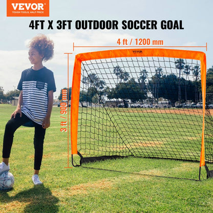 SSPDY4021AS - Lightweight Pop-Up Soccer Goal for Kids, Easy Setup & Carry