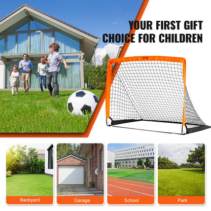 SSPDY4021AS - Lightweight Pop-Up Soccer Goal for Kids, Easy Setup & Carry