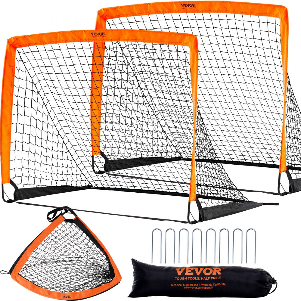 SSPDY4021AD - 4x3 ft VEVOR Lightweight Portable Soccer Goal, Ideal for Kids