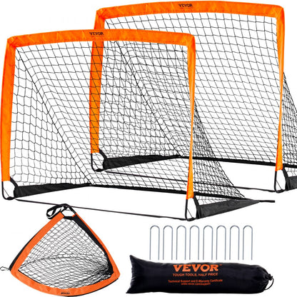 SSPDY4021AD - 4x3 ft VEVOR Lightweight Portable Soccer Goal, Ideal for Kids