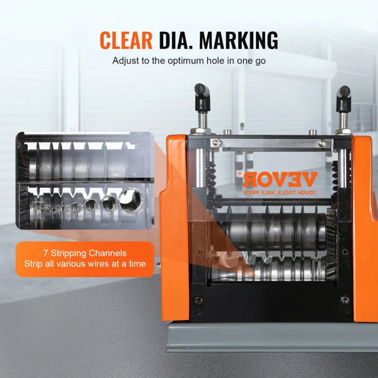 BXJDD60 - VEVOR 60W Automatic Wire Stripping Machine for 0.06-0.98" Wire