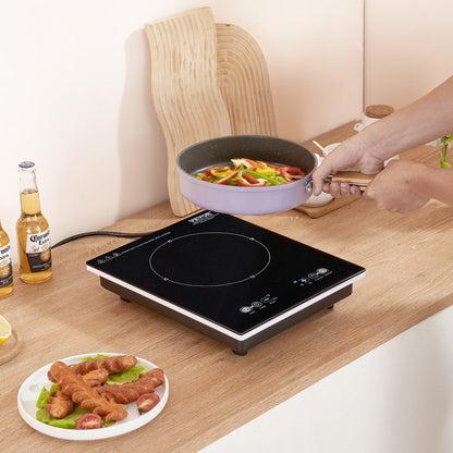 K1001 - 1800W Portable Induction Cooktop with Touch Controls