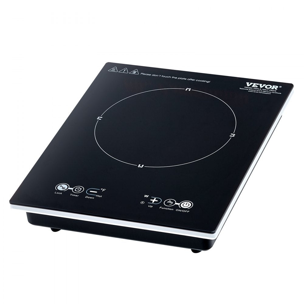 K1001 - 1800W Portable Induction Cooktop with Touch Controls