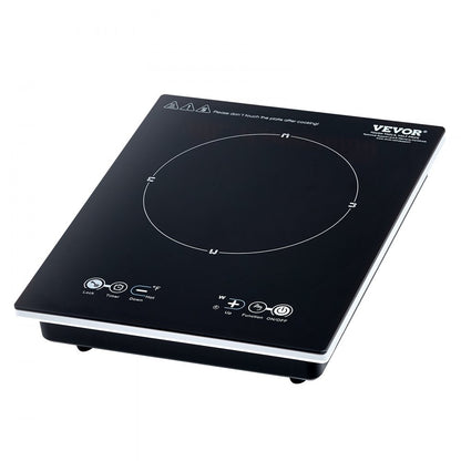 K1001 - 1800W Portable Induction Cooktop with Touch Controls