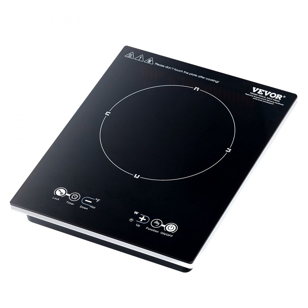 K1001 - 1800W Portable Induction Cooktop with Touch Controls