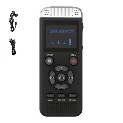 GL-89 - 128GB Voice Recorder with 40 Hours Battery & HD Display