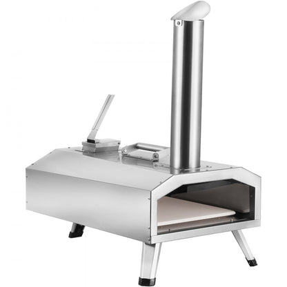 GB-PO12 - Portable 12" Wood Pellet Pizza Oven, Cooks in 90 Seconds