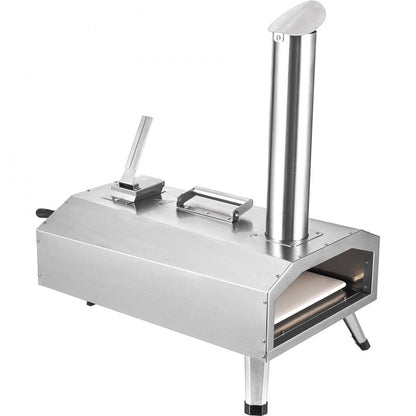 GB-PO12 - Portable 12" Wood Pellet Pizza Oven, Cooks in 90 Seconds