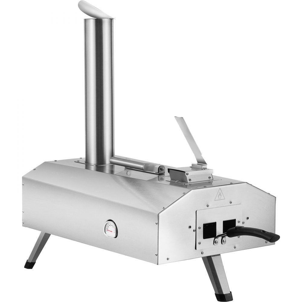GB-PO12 - Portable 12" Wood Pellet Pizza Oven, Cooks in 90 Seconds