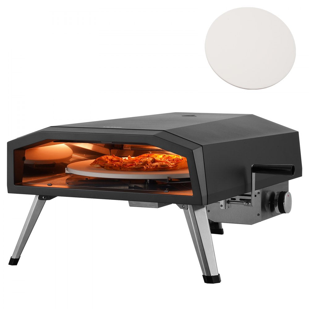 GB-GO13A - Portable Gas Pizza Oven, Bakes 13" Pizzas in 90 Seconds
