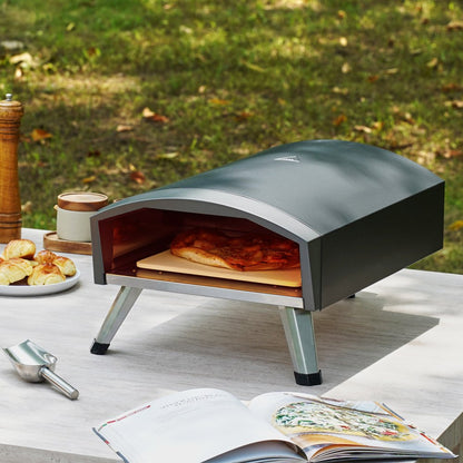 GB-GO12D - Portable Gas Pizza Oven, Bakes 12" Pizzas in 90 Seconds