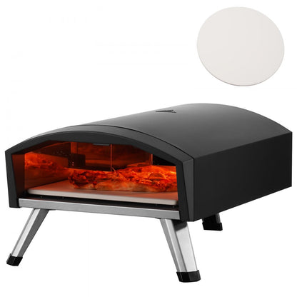 GB-GO12D - Portable Gas Pizza Oven, Bakes 12" Pizzas in 90 Seconds