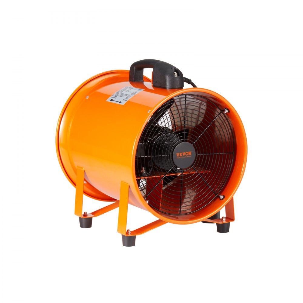 BT-SHT12A-U(S)10 - 12" VEVOR Portable Ventilator with 33ft Duct Hose