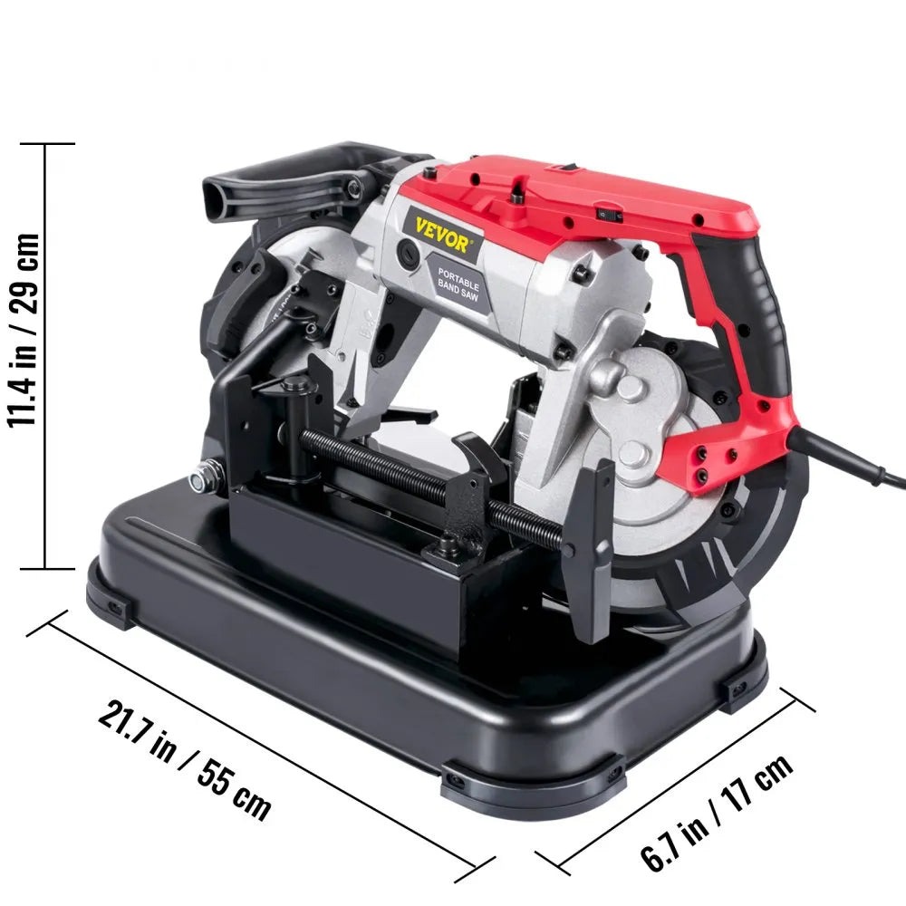 5inMGCC1000-4 - 10 Amp Portable Bandsaw with LED Guide and 127mm Capacity