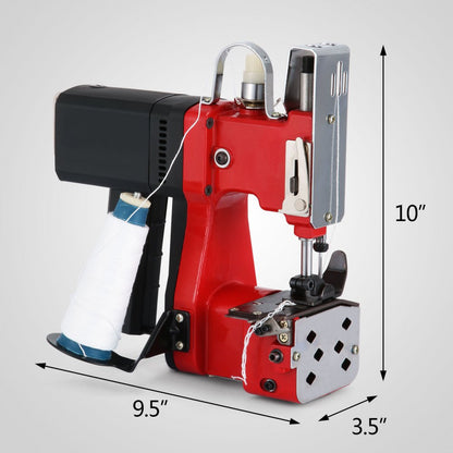 GK9-370 - Portable VEVOR Bag Closer Machine, High Speed, Adjustable Settings