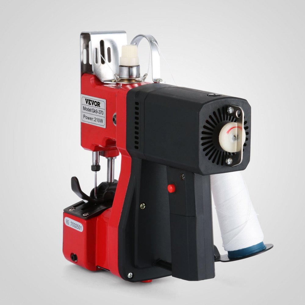 GK9-370 - Portable VEVOR Bag Closer Machine, High Speed, Adjustable Settings