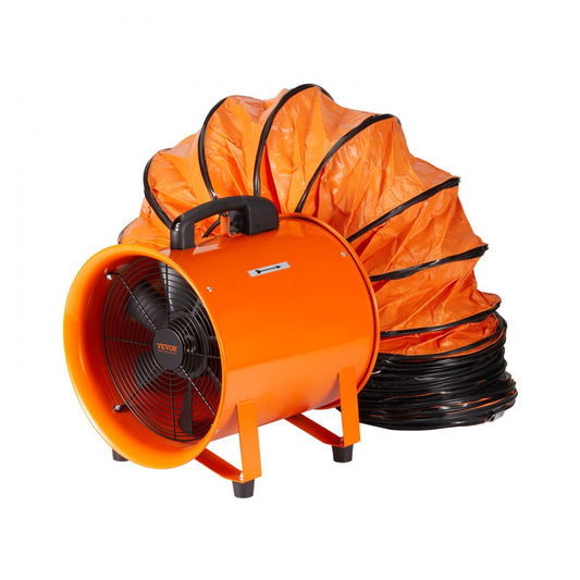 BT-SHT10A-U(S)5 - 10" VEVOR Ventilator with 16.4ft Duct, 380W Power