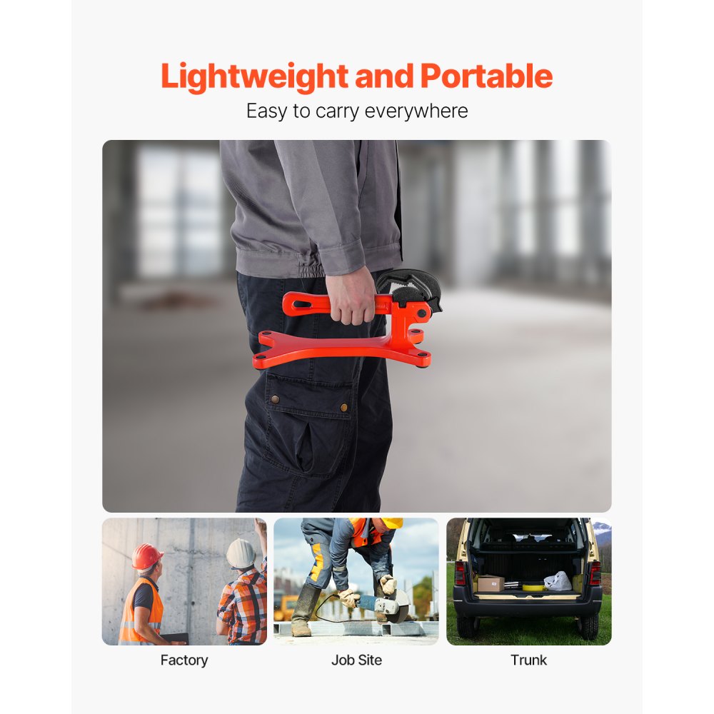 RG1510 - Lightweight Aluminum Pipe Vise for 1/8" to 1-1/2" Pipes