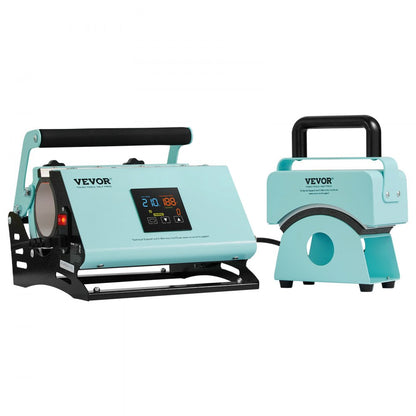 F1130 - Versatile 2-in-1 Heat Press for Tumblers and Hats