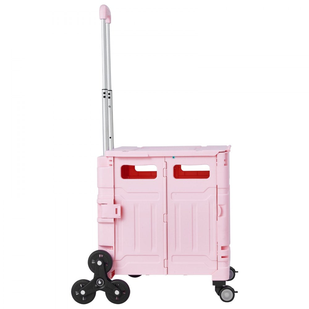 YN8803 - 65L Stair Climbing Shopping Cart with Adjustable Handle