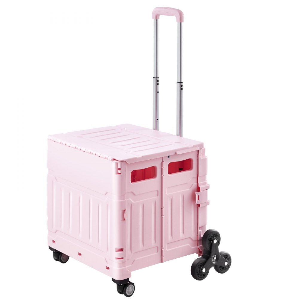 YN8803 - 65L Stair Climbing Shopping Cart with Adjustable Handle