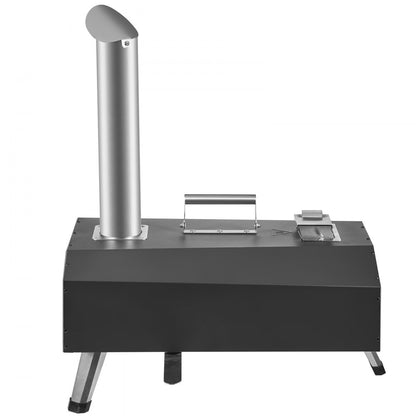 GB-GO12A-R - 12" Multi-Fuel Pizza Oven, Wood & Gas, 540°C