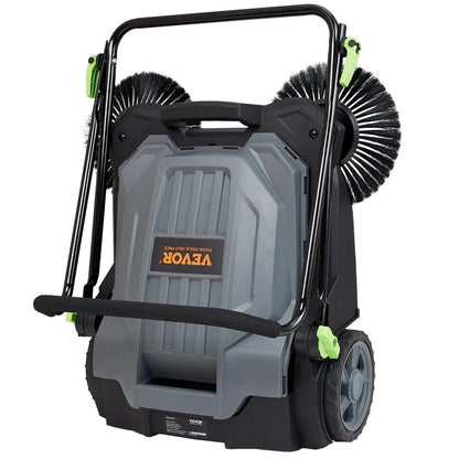 S13-001A - 25.6" Manual Floor Sweeper with Adjustable Handle