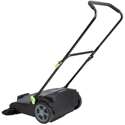 S13-001A - 25.6" Manual Floor Sweeper with Adjustable Handle