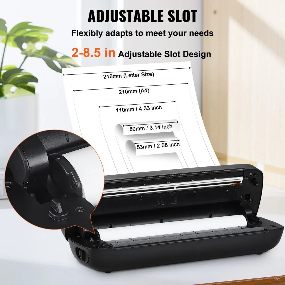 Y8 Pro - Lightweight Portable Thermal Printer with 2600 mAh Battery