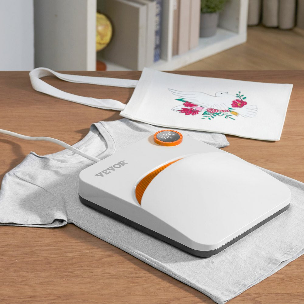 F0607 - Portable 6x7" Heat Press Machine for DIY Projects