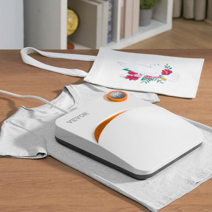 F0607 - Portable 6x7" Heat Press Machine for DIY Projects