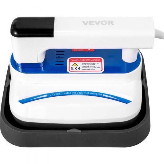 010483282618 - Compact 7x8 Inch Portable Heat Press with Touch Screen