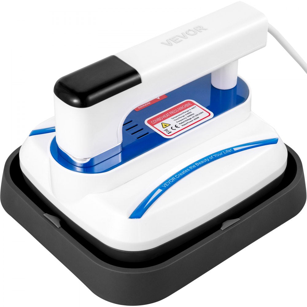 010483282618 - Compact 7x8 Inch Portable Heat Press with Touch Screen