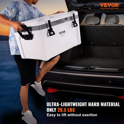 SK5000 - 52qt VEVOR Cooler, 6-Day Ice Retention, Heavy-Duty Handle