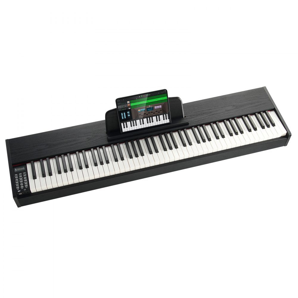 886 - VEVOR 88-Key Digital Piano with MIDI, Bluetooth & Sustain Pedal