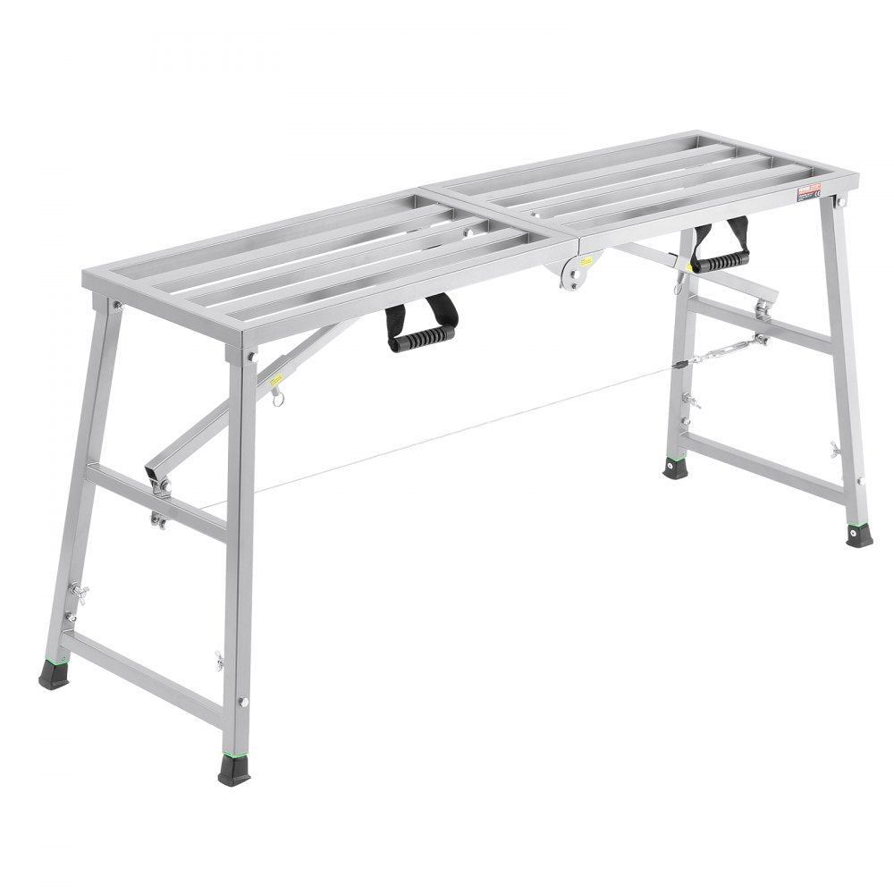 WBS-021 - Adjustable Portable Scaffolding 800 lb Capacity, Compact & Lightweight