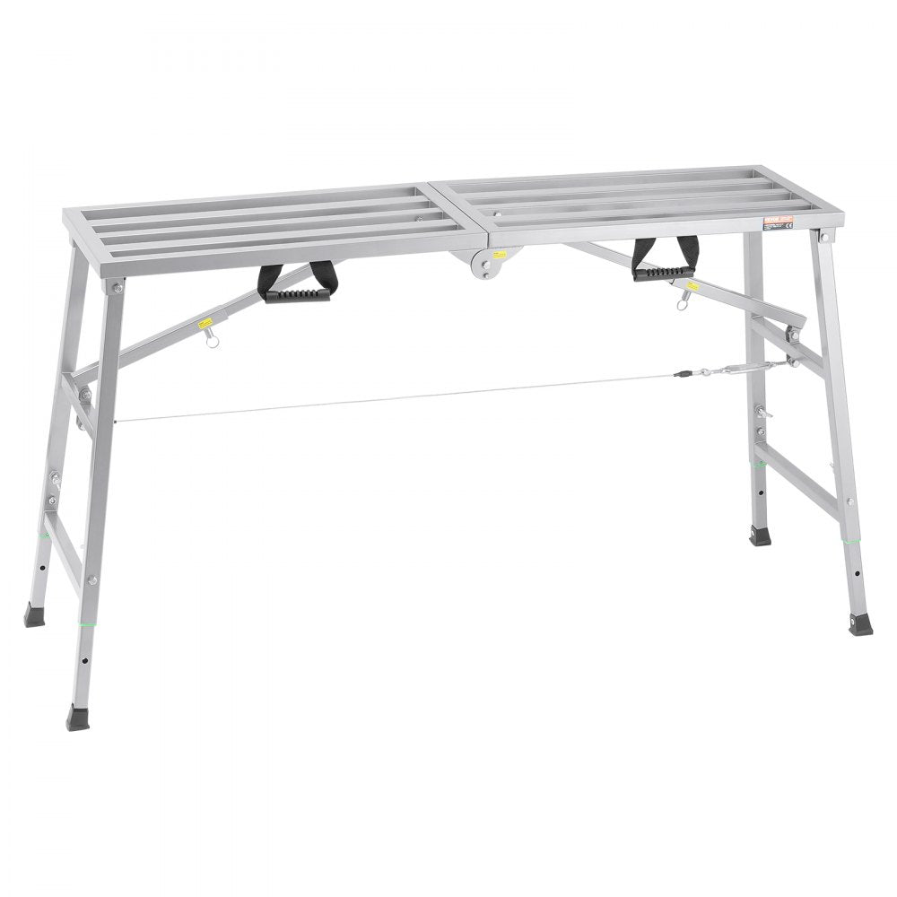 WBS-021 - Adjustable Portable Scaffolding 800 lb Capacity, Compact & Lightweight
