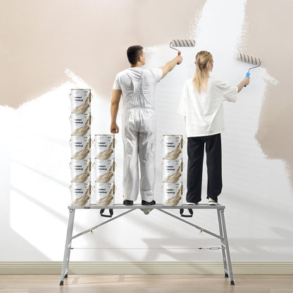 WBS-022 - Adjustable Scaffolding Platform, 880 lb Capacity, Foldable Design