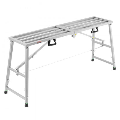 WBS-022 - Adjustable Scaffolding Platform, 880 lb Capacity, Foldable Design