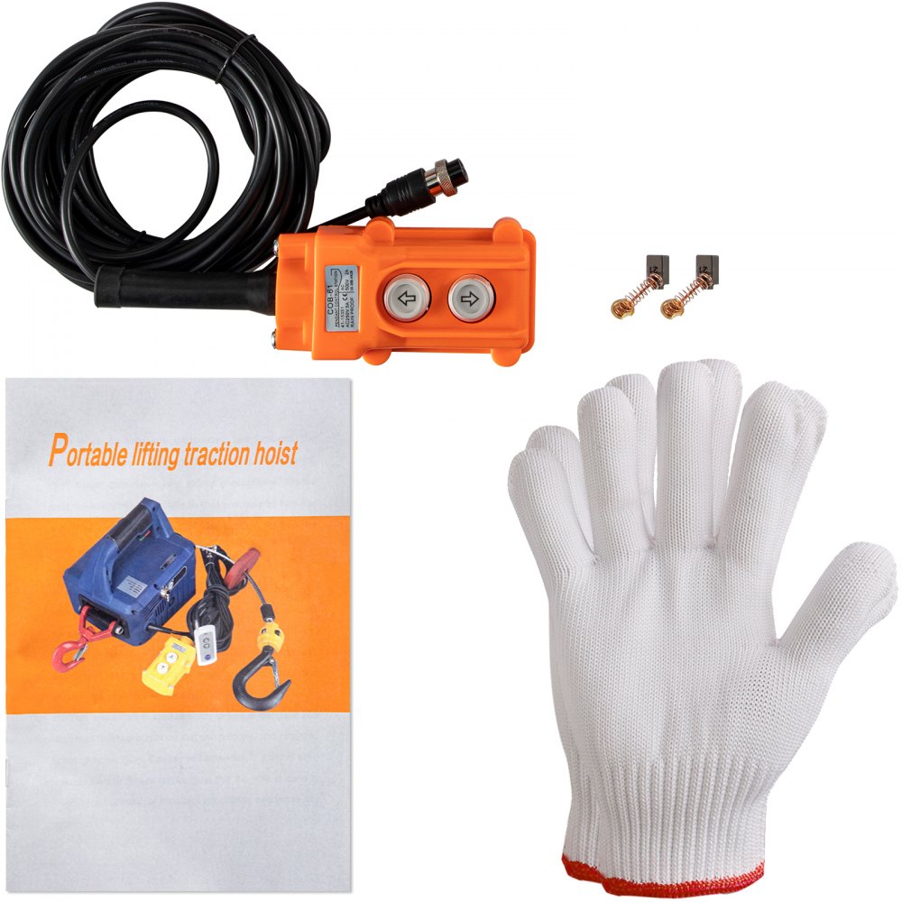 010105604384 - Durable Electric Hoist Winch for Heavy-Duty Lifting and Towing